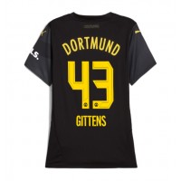 Echipament fotbal Borussia Dortmund Jamie Bynoe-Gittens #43 Tricou Deplasare 2024-25 pentru femei maneca scurta